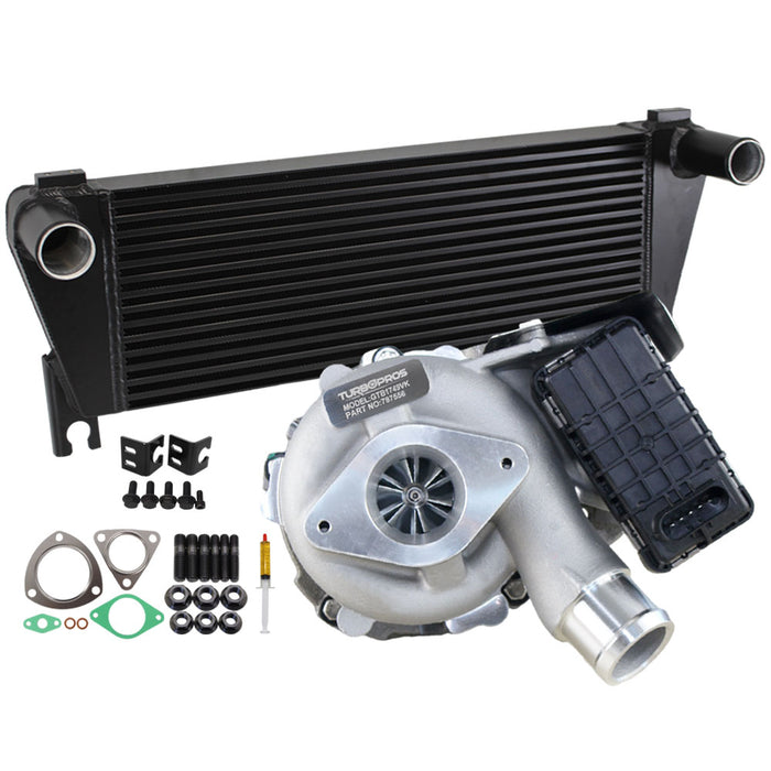 Upgrade Billet Turbo Charger With 70mm Intercooler For Ford Transit 2.2L RWD 2011-
