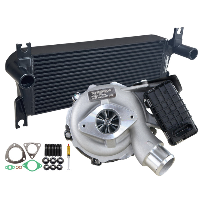 Upgrade Billet Turbo Charger With 106mm Intercooler For Ford Ranger / Mazda BT-50 3.2L 2011-2015