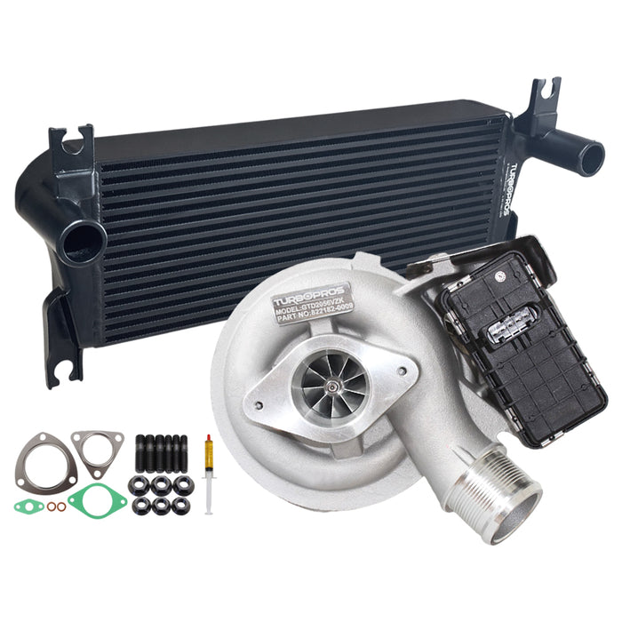 Upgrade Billet Turbo Charger With 106mm Intercooler For Ford Ranger / Everest 3.2L & Mazda BT-50 2015 Onwards