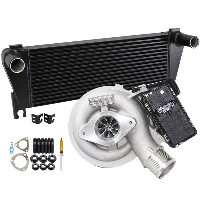 Upgrade Billet Turbo Charger With 70mm Intercooler For Ford Everest 3.2L 2015 Onwards