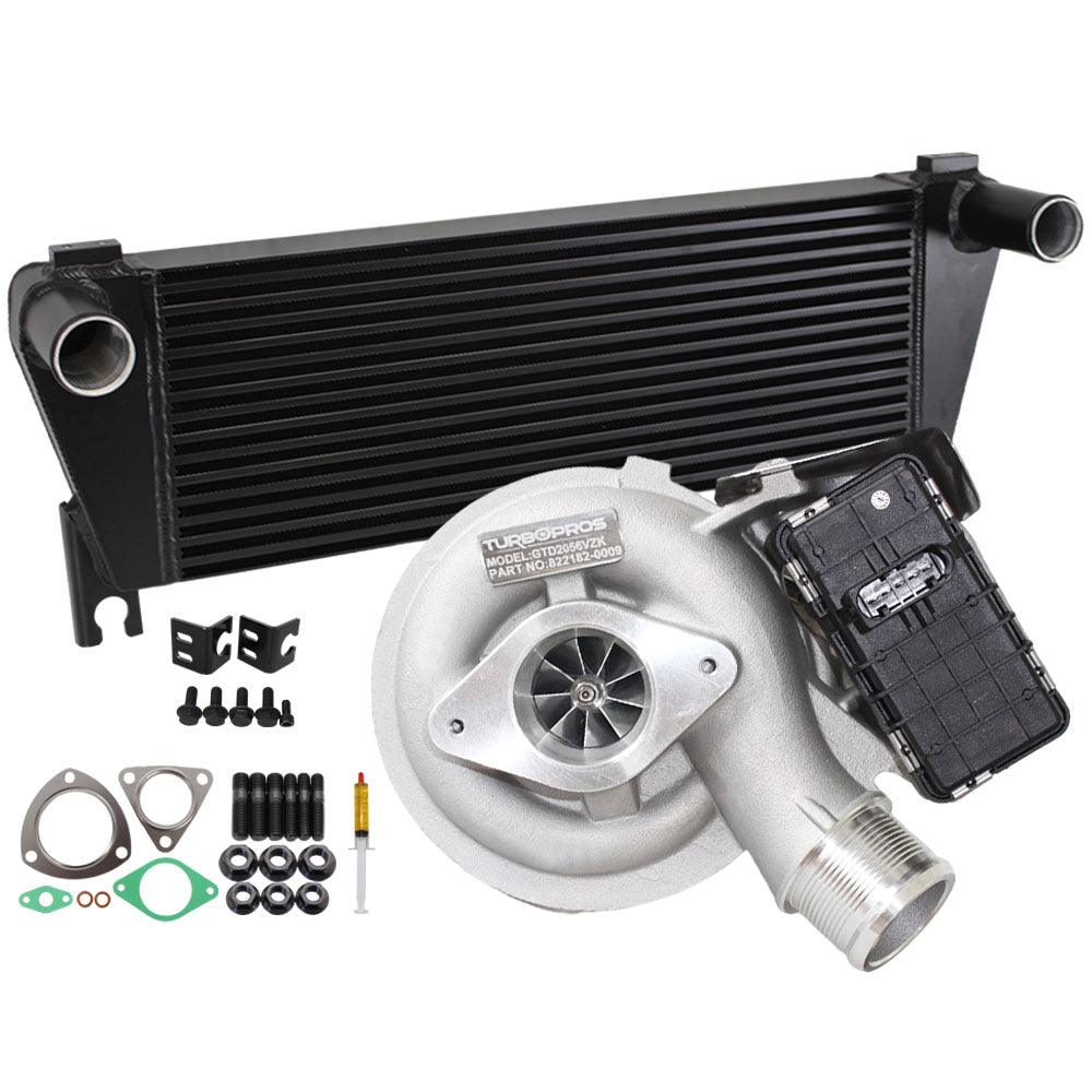 Upgrade Billet Turbo Charger With 70mm Intercooler For Ford Ranger 3.2 ...