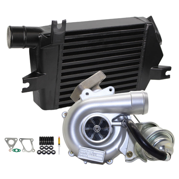 Upgrade Billet Turbo Charger With 60mm Intercooler For Mitsubishi Challenger 4D56 2.5L VT10