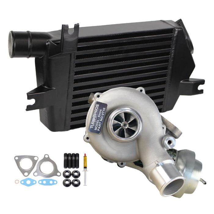 Upgrade Billet Turbo Charger With 60mm Intercooler For Mitsubishi Challenger 4D56 2.5L VT16