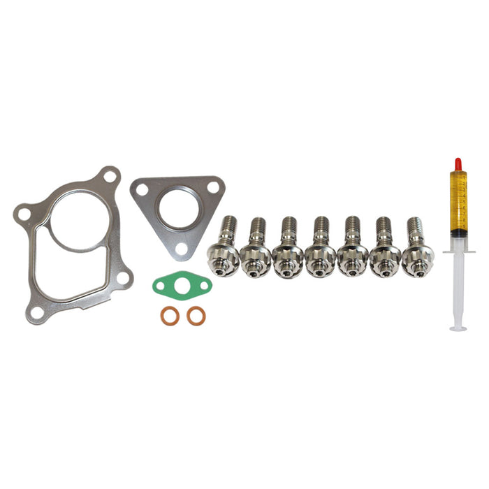 Turbo Charger Installation Titanium Stud, Gasket & Lubricant Kit For For Mitsubishi Triton ML 4M41 3.2L