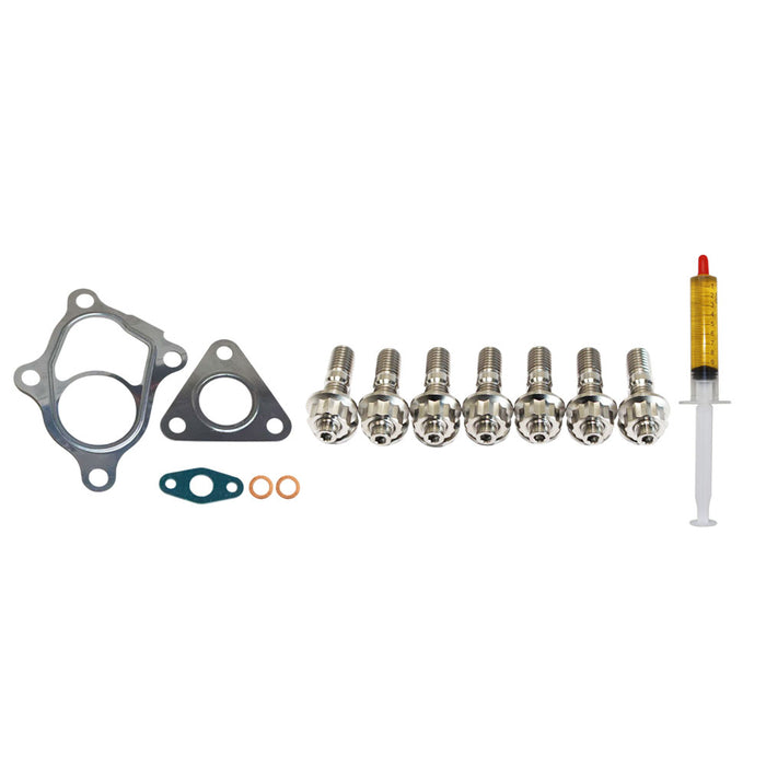 Turbo Charger Installation Titanium Stud, Gasket & Lubricant Kit For Mitsubishi Pajero NM / NP 4M41 3.2L 2000-2006