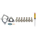 Turbo Charger Installation Titanium Stud, Gasket & Lubricant Kit For Mitsubishi Pajero NM / NP 4M41 3.2L 2000-2006