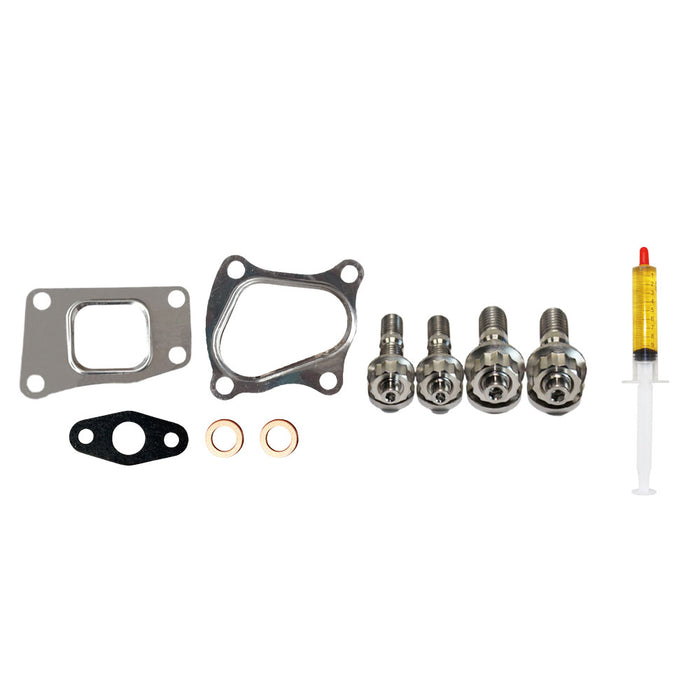 Turbo Charger Installation Titanium Stud, Gasket & Lubricant Kit For Suzuki Swift K14C 1.4L