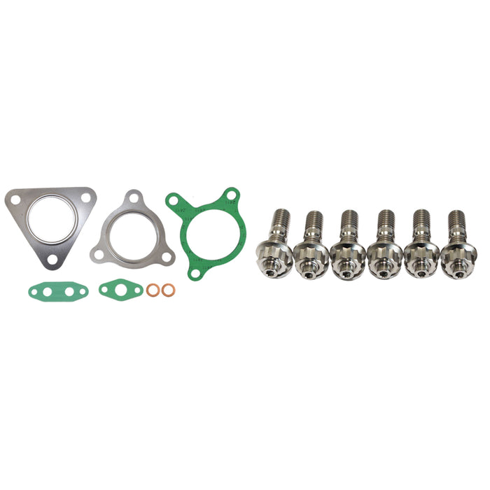 Turbo Charger Installation Titanium Stud & Gasket Kit For Mitsubishi Triton MQ 4N15 2.4L