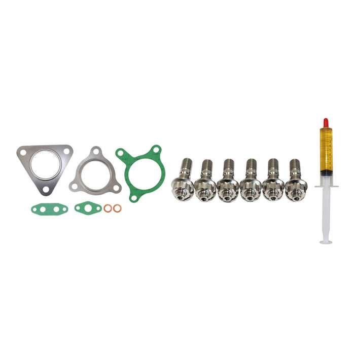 Turbo Charger Installation Titanium Stud, Gasket & Lubricant Kit For Mitsubishi Pajero Sport 4N15 2.4L