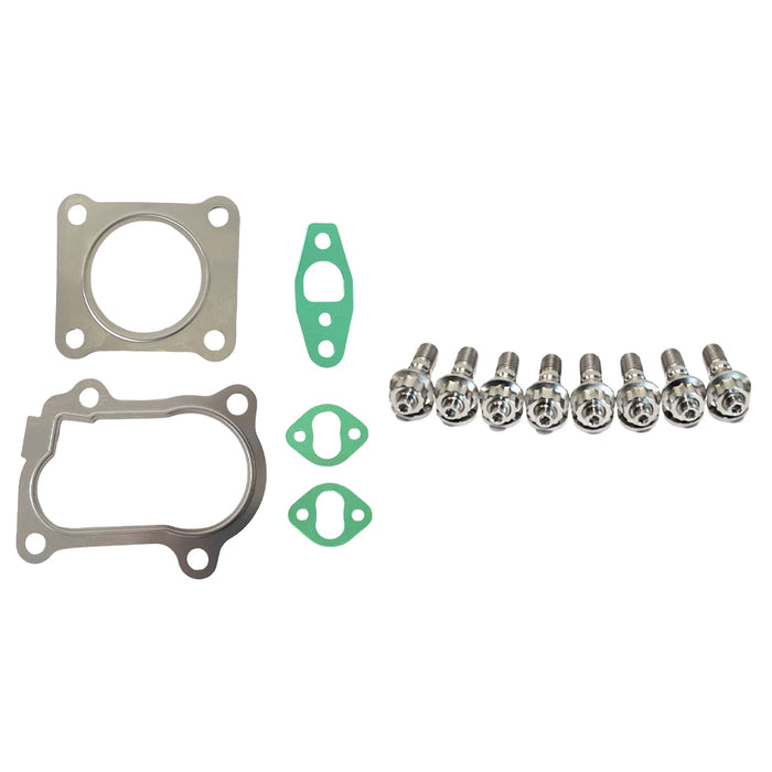 Turbo Charger Installation Titanium Stud & Gasket Kit For Toyota LandCruiser 80 Series HDJ80 1HDT 4.2L CT26