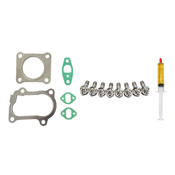 Turbo Charger Installation Titanium Stud, Gasket & Lubricant Kit For Toyota LandCruiser 100 Series HDJ100 1HD-FTE 4.2L