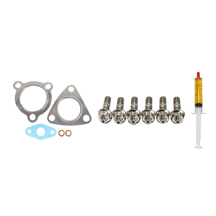 Turbo Charger Installation Titanium Stud, Gasket & Lubricant Kit For Hyundai Santa Fe D4EB 2.2L
