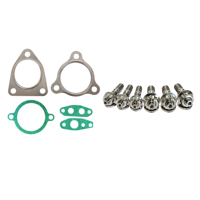 Turbo Charger Installation Titanium Stud & Gasket Kit For Toyota HiAce 1KD-FTV 3.0L