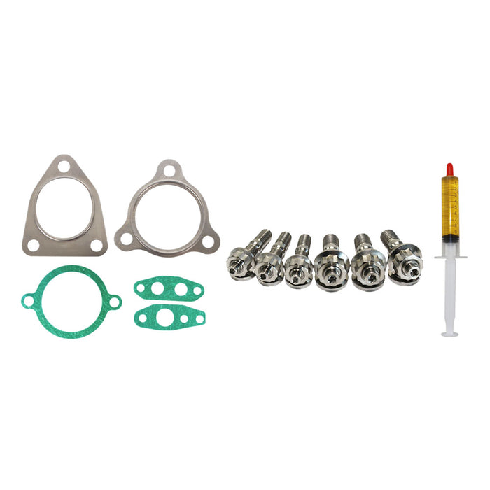 Turbo Charger Installation Titanium Stud, Gasket & Lubricant Kit For Toyota HiAce 1KD-FTV 3.0L