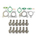 Turbo Charger Installation Titanium Stud & Gasket Kit For Toyota Landcruiser 200 Series 1VD-FTV 4.5L