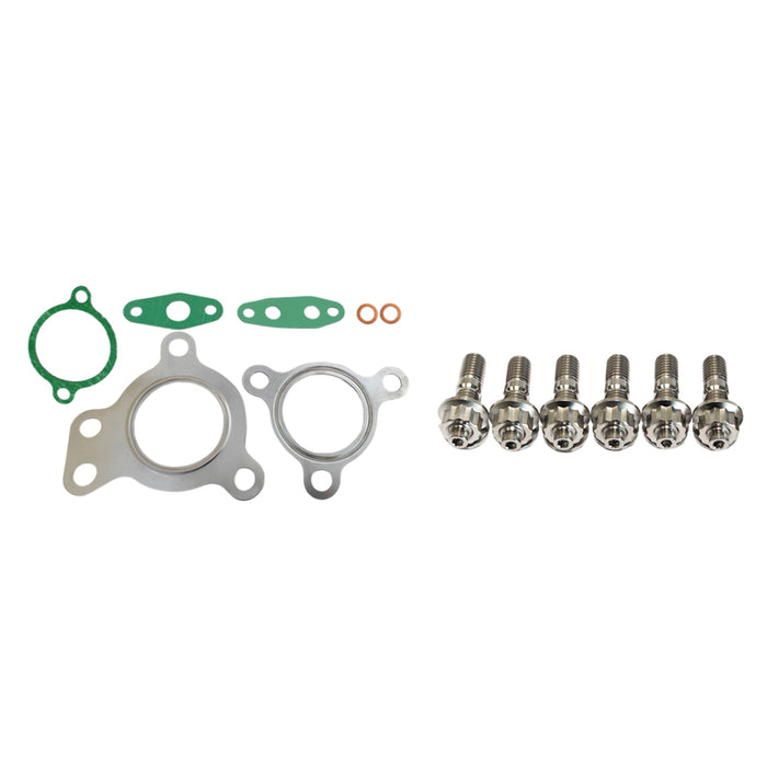 Turbo Charger Installation Titanium Stud & Gasket Kit For Toyota Landcruiser 200 Series 1VD-FTV 4.5L Driver Side
