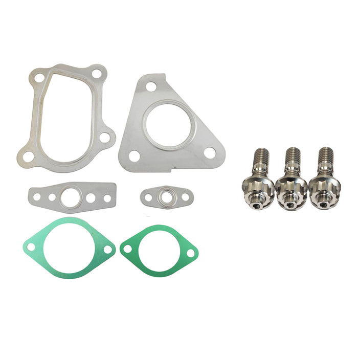 Turbo Charger Installation Titanium Stud & Gasket Kit For Nissan Patrol GU Y61 RD28 2.8L