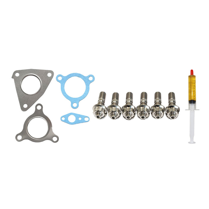 Turbo Charger Installation Titanium Stud, Gasket & Lubricant Kit For Nissan Patrol GU ZD30 3.0L Water Cooled