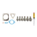 Turbo Charger Installation Titanium Stud, Gasket & Lubricant Kit For Land Rover Defender 2.4L