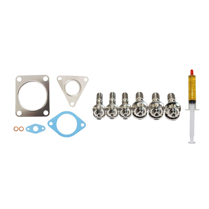 Turbo Charger Installation Titanium Stud, Gasket & Lubricant Kit For  Ford Transit VM 2.4L