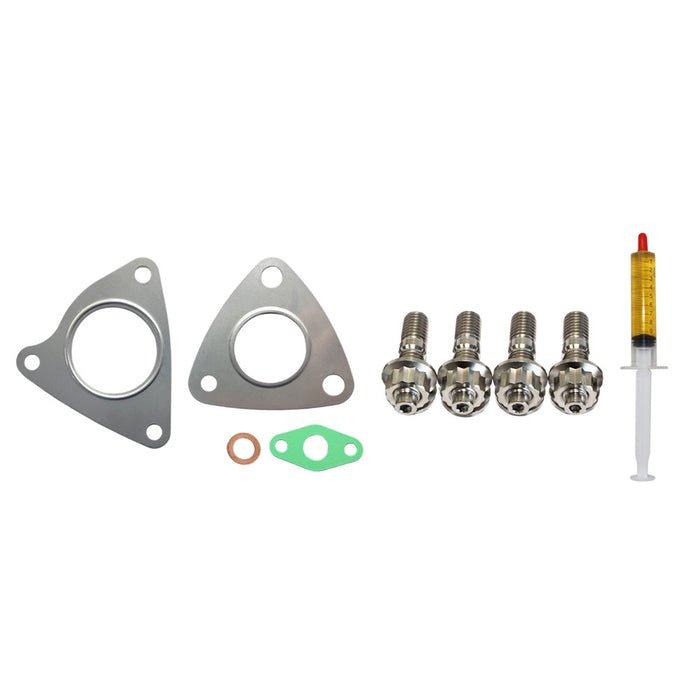 Turbo Charger Installation Titanium Stud, Gasket & Lubricant Kit For Land Rover Range Rover Sport 3.0L 2009 Onwards Passenger Side