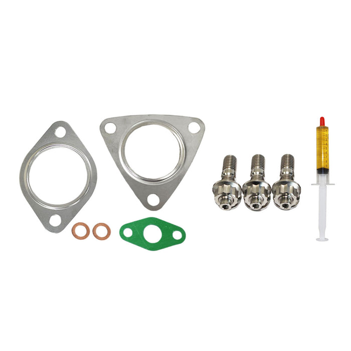 Turbo Charger Installation Titanium Stud, Gasket & Lubricant Kit For Land Rover Discovery 4 3.0L 2009 Onwards Driver Side