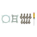 Turbo Charger Installation Titanium Stud, Gasket & Lubricant Kit For Audi A6 2.0L 9VA10