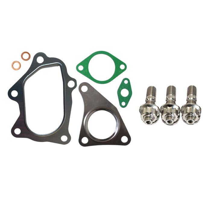 Turbo Charger Installation Titanium Stud & Gasket Kit For Subaru Impreza GT EJ255 2.5L