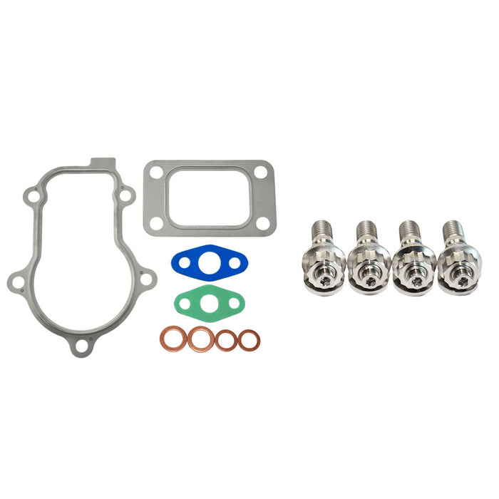 Turbo To Exhaust Manifold Titanium Stud & Gasket Kit For Ford Territory SX SY Barra 4.0L