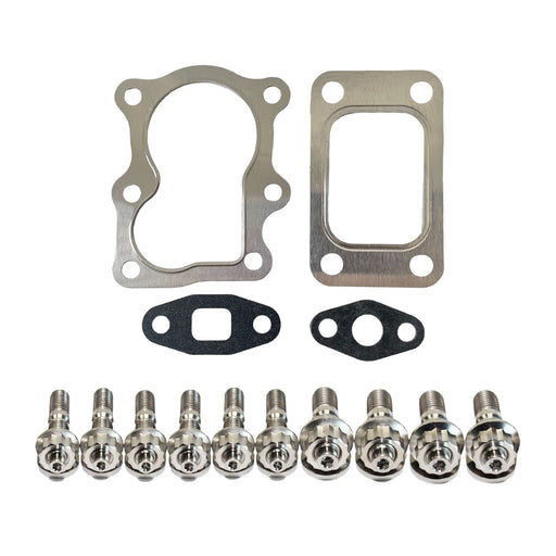 Turbo Charger Installation Titanium Stud & Gasket Kit For Nissan Patrol GU TD42 4.2L