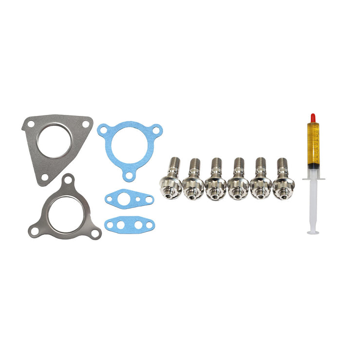 Turbo Charger Installation Titanium Stud, Gasket & Lubricant Kit For Nissan Patrol GU ZD30 3.0L Water Cooled
