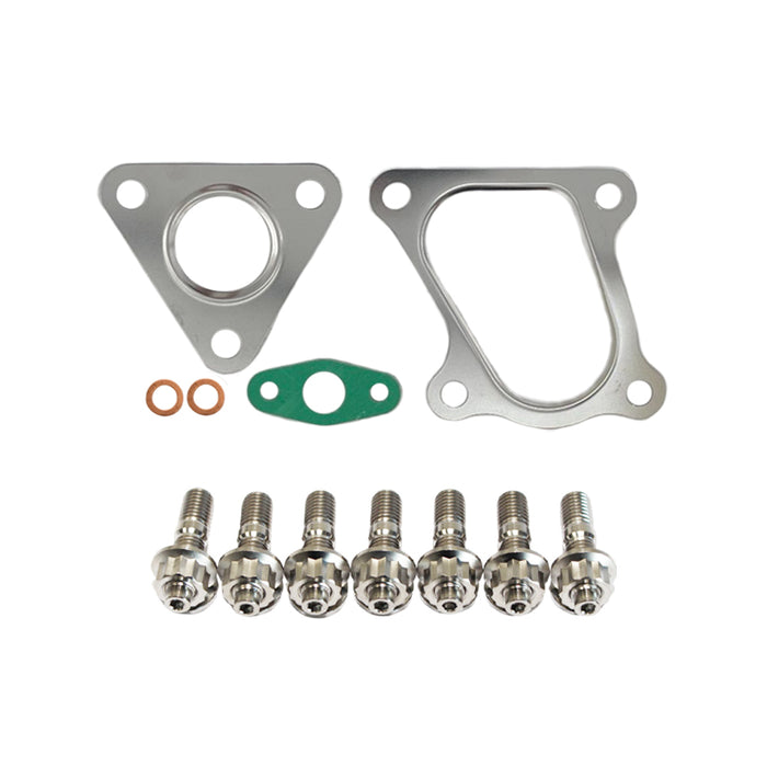 Turbo Charger Installation Titanium Stud & Gasket Kit For Mitsubishi Triton MN 4D56 2.5L 2WD