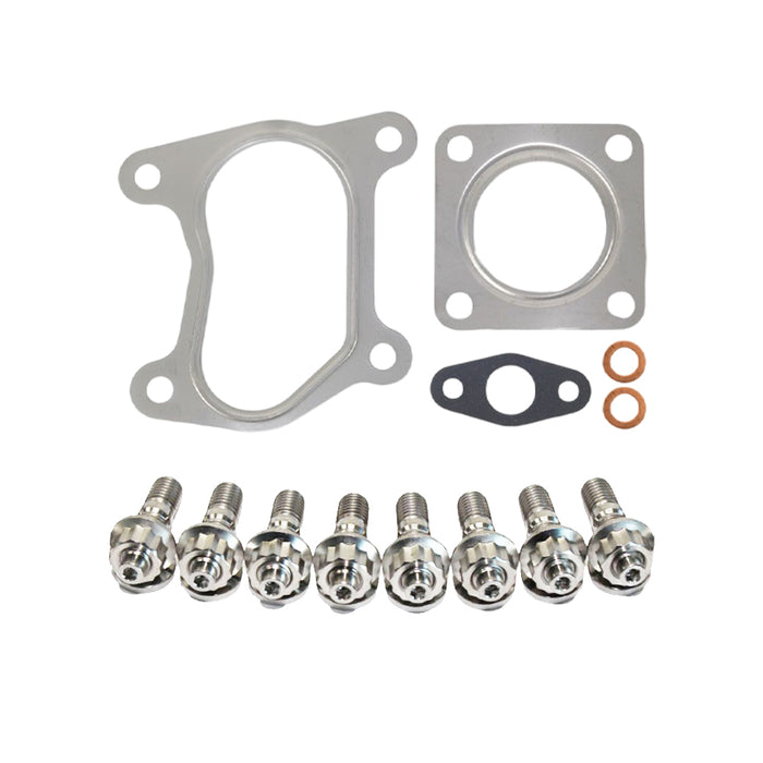 Turbo Charger Installation Titanium Stud & Gasket Kit For Ford Courier WL-T 2.5L