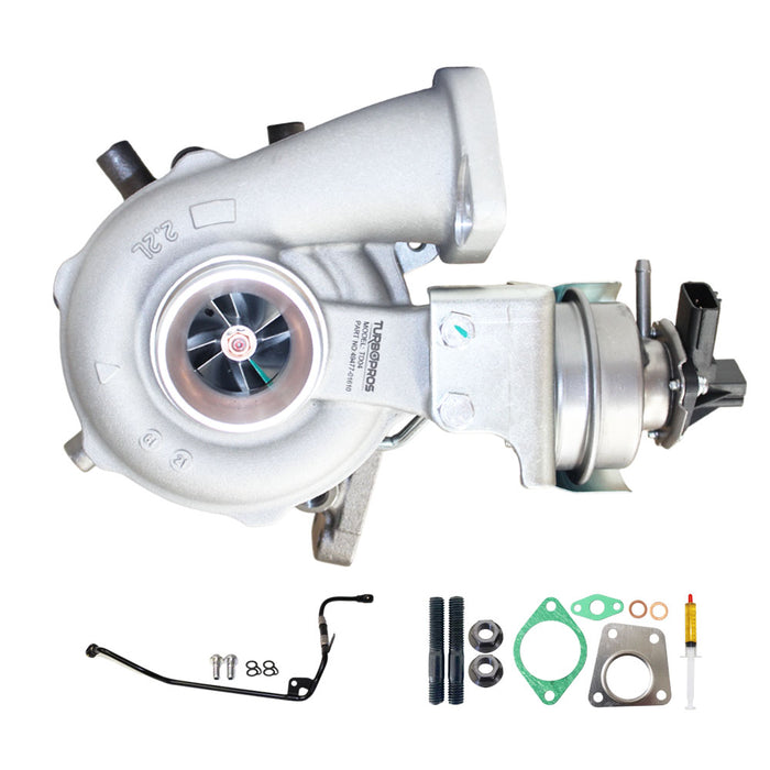 GEN1 High Flow Turbo Charger With Genuine Oil Feed Pipe For Holden Captiva Z22D 2.2L