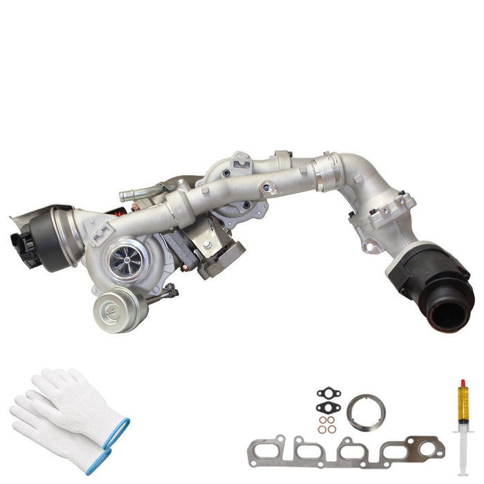 Upgrade Billet Bi-Turbo Charger For Volkswagen Multivan T5 2.0L TDI 2009 Onwards