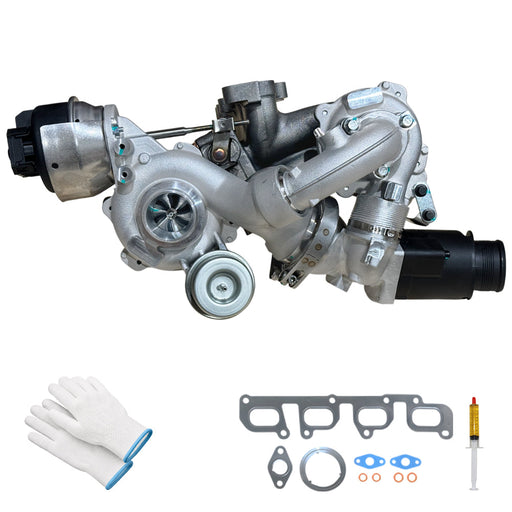 Upgrade Billet  R2S Bi-Turbo Charger For Volkswagen Amarok 2.0L 2012 Onwards