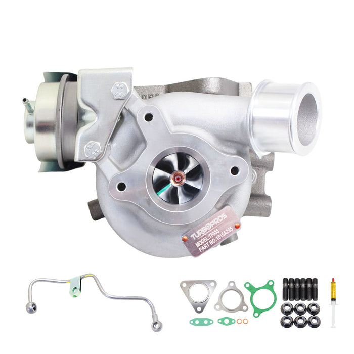 GEN1 High Flow Turbo Charger With Genuine Oil Feed Pipe For Mitsubishi Pajero Sport 4N15 2.4L