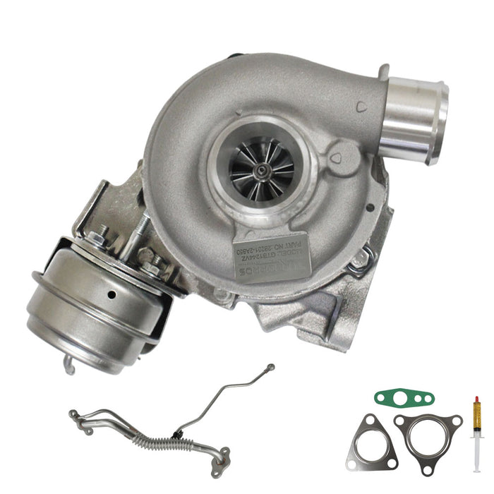 Upgrade Billet Turbo Charger With Genuine Oil Feed Pipe For Kia Optima D4FD 1.7L 2010 Onwards
