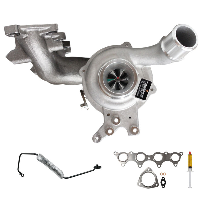 Upgrade Billet Turbo Charger With Genuine Oil Feed Pipe For Hyundai Elantra SR G4FJ 1.6L 2017 Onwards