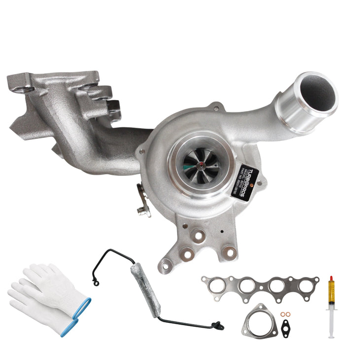 GEN1 High Flow Turbo Charger With Genuine Oil Feed Pipe For Hyundai Kona G4FJ 1.6L 2017 Onwards