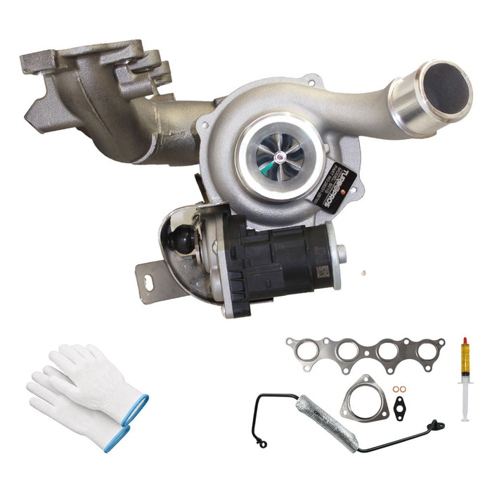 GEN1 High Flow Turbo Charger With Genuine Oil Feed Pipe For Hyundai Veloster SR G4FJ 1.6L 2012 Onwards