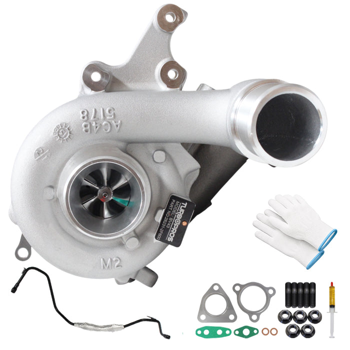 GEN1 High Flow Turbo Charger With Genuine Oil Feed Pipe For Hyundai Tucson 2.0L Diesel