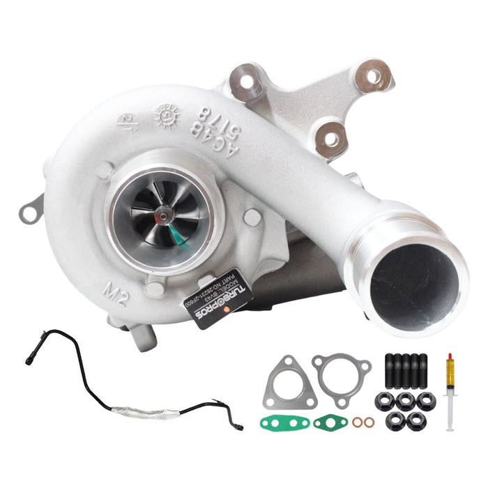 GEN1 High Flow Turbo Charger With Genuine Oil Feed Pipe For Hyundai Santa Fe D4HB 2.2L 2014 Onwards
