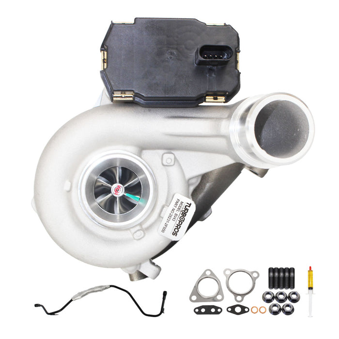 GEN1 High Flow Turbo Charger With Genuine Oil Feed Pipe For Hyundai Santa Fe D4HB 2.2L 2014 Onwards
