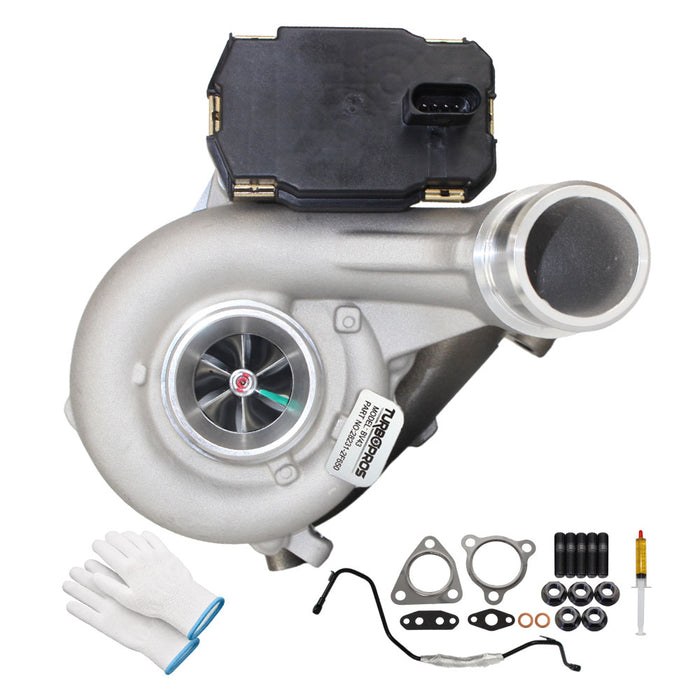 Upgrade Billet Turbo Charger With Genuine Oil Feed Pipe For Kia Carnival D4HB 2.2L 2014 Onwards