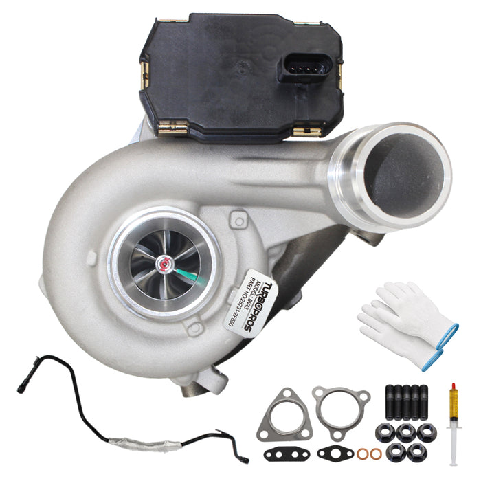 GEN1 High Flow Turbo Charger With Genuine Oil Feed Pipe For Kia Carnival D4HB 2.2L 2014 Onwards