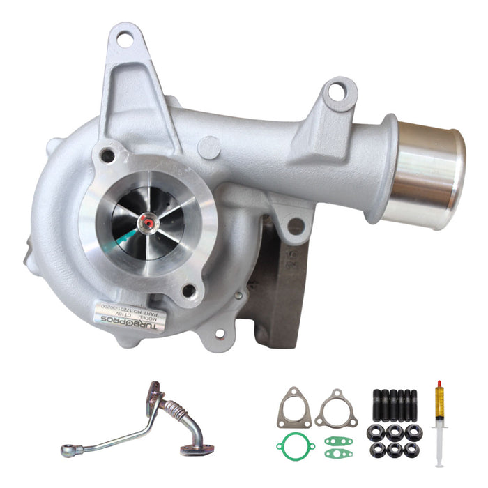 Upgrade Billet Turbo Charger With Genuine Oil Feed Pipe For Toyota HiAce 1KD-FTV 3.0L VB35