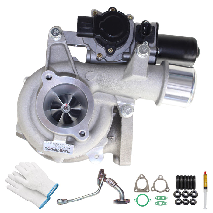 Upgrade Billet Turbo Charger With Genuine Oil Feed Pipe For Toyota HiAce 1KD-FTV 3.0L VB35