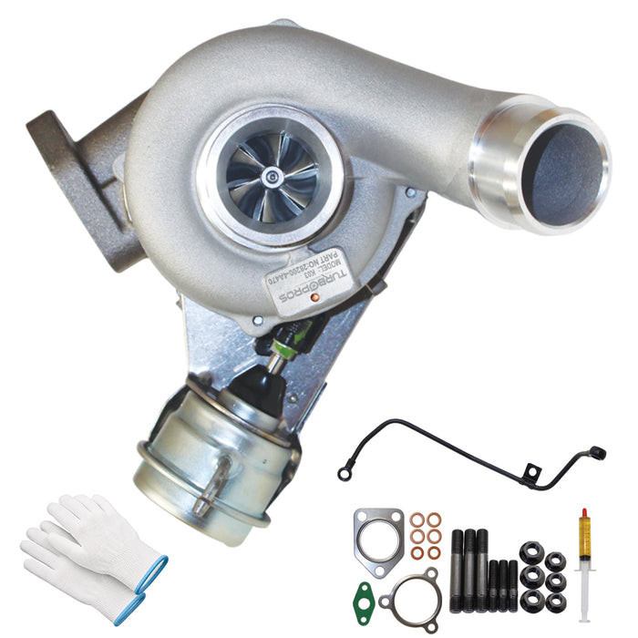 Upgrade Billet Turbo Charger With Genuine Oil Feed Pipe For Kia Sorento D4CB 2.5L