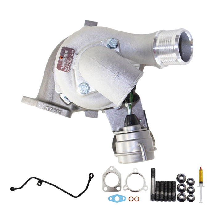 GEN1 High Flow Turbo Charger With Genuine Oil Feed Pipe For Hyundai iLoad / iMax D4CB 2.5L 2012 Onwards  53039880353